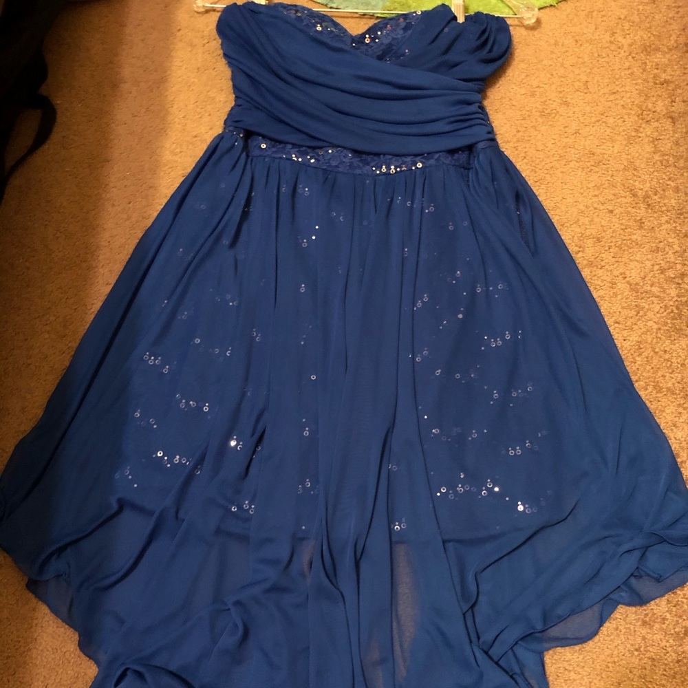 Beautiful blue semi formal dress